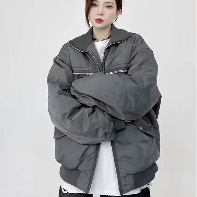 

Большой размер, осенне-зимняя куртка-пилот Jaet 300 Pou, модная мужская бейсбольная свободная верхняя одежда, уличное пальто для молодежи