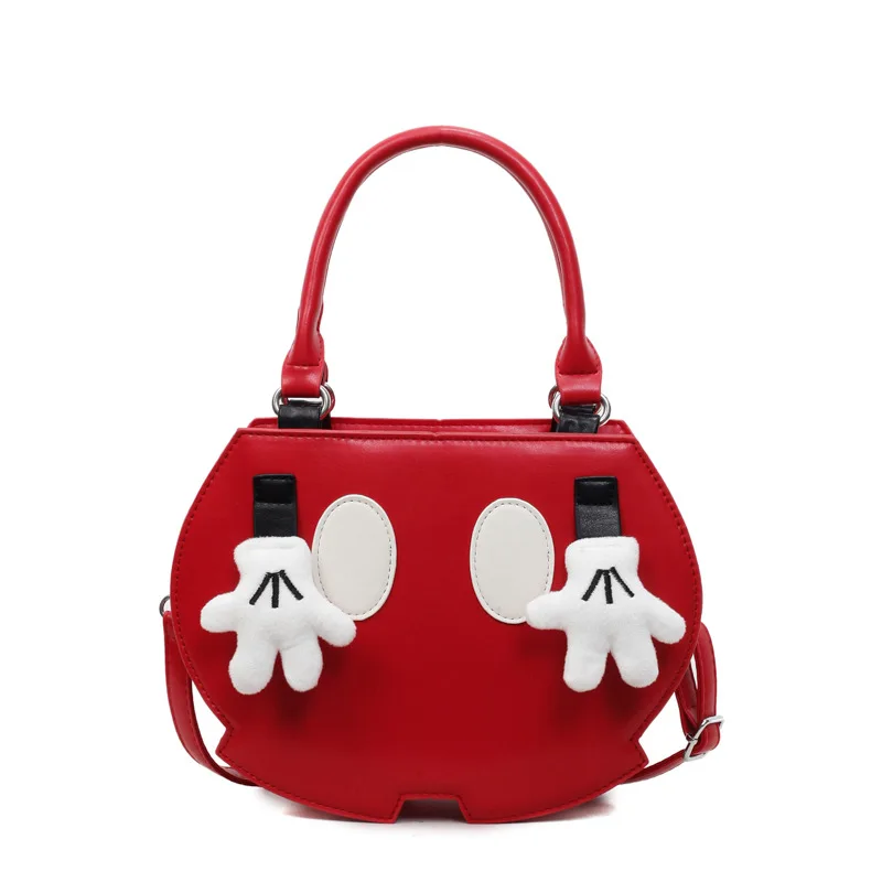 Cute PU Ins Funny Girls Small Square Crossbody Bag for Women Bag Unique Design Shoulder Handbags Ladies Hand Bag