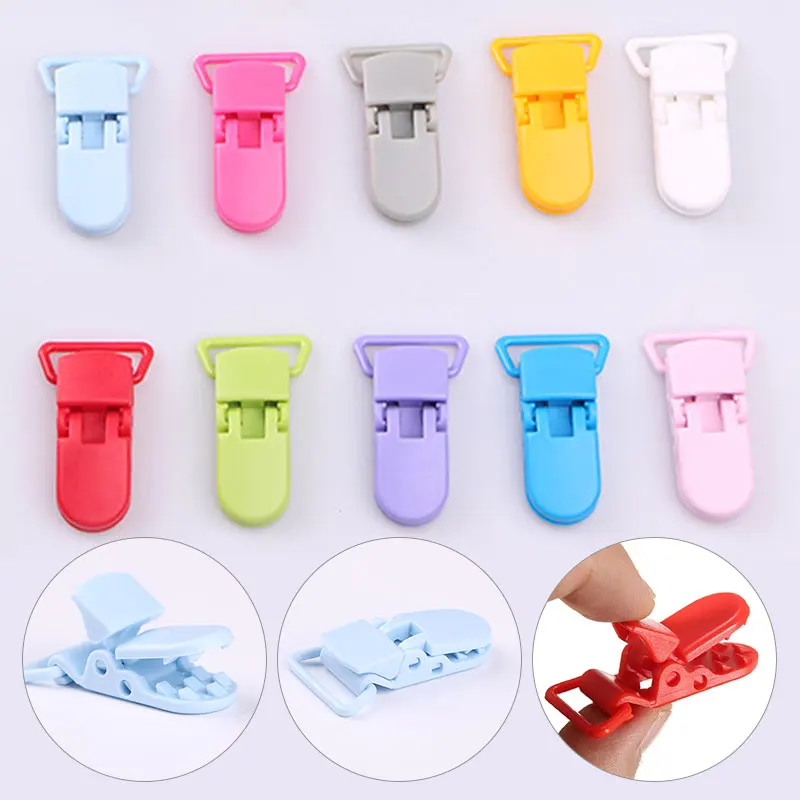 1PC Alligator Clip Anti-lost Clamps Clothing Baby Pacifier Clips Plastic Multi-purpose Holder Stationery Sewing Quilting Tools