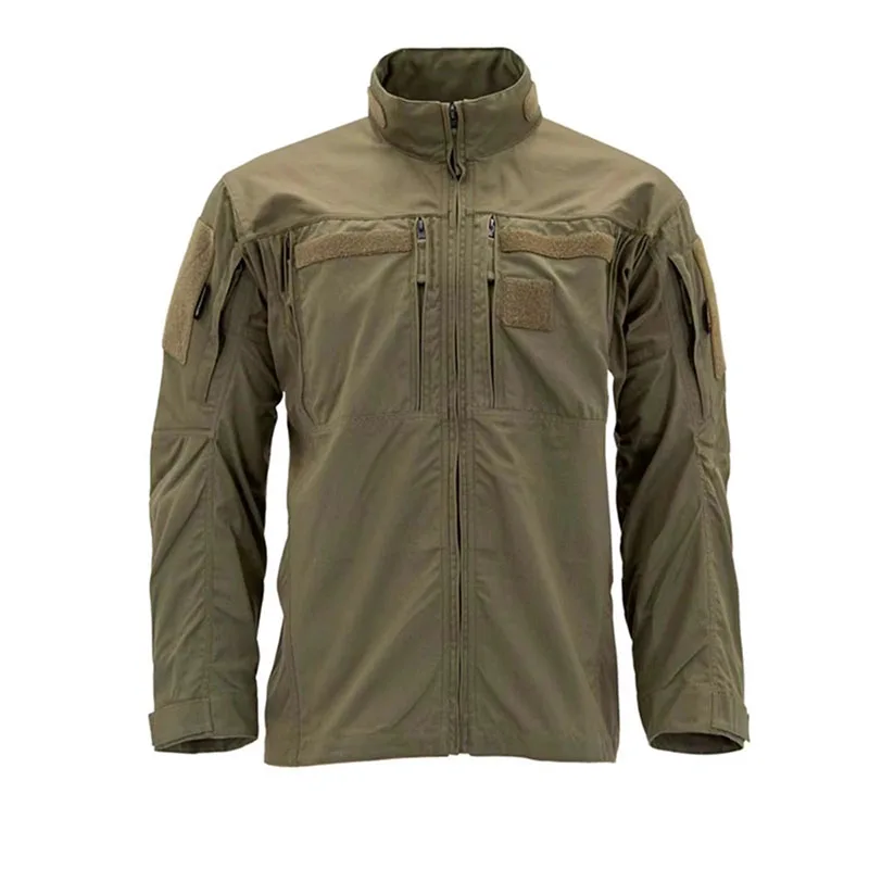 Spring And Autumn Tactical Shirt Outdoor Commuter Wear Resistant Training Micro Elastic Waterproof Breathable Combat Jacket