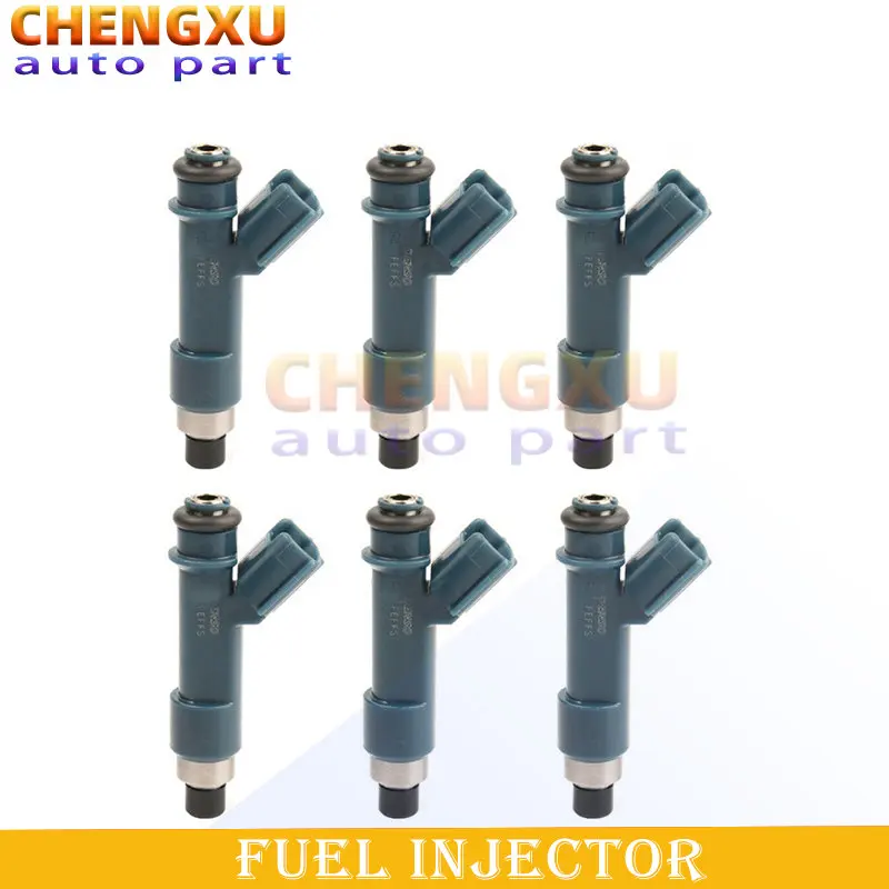 

23250-31010 23209-39015 6PCS High Quality Fuel Injector Nozzles for Toyota 4Runner Tacoma Tundra 4.0L 23250-0P030