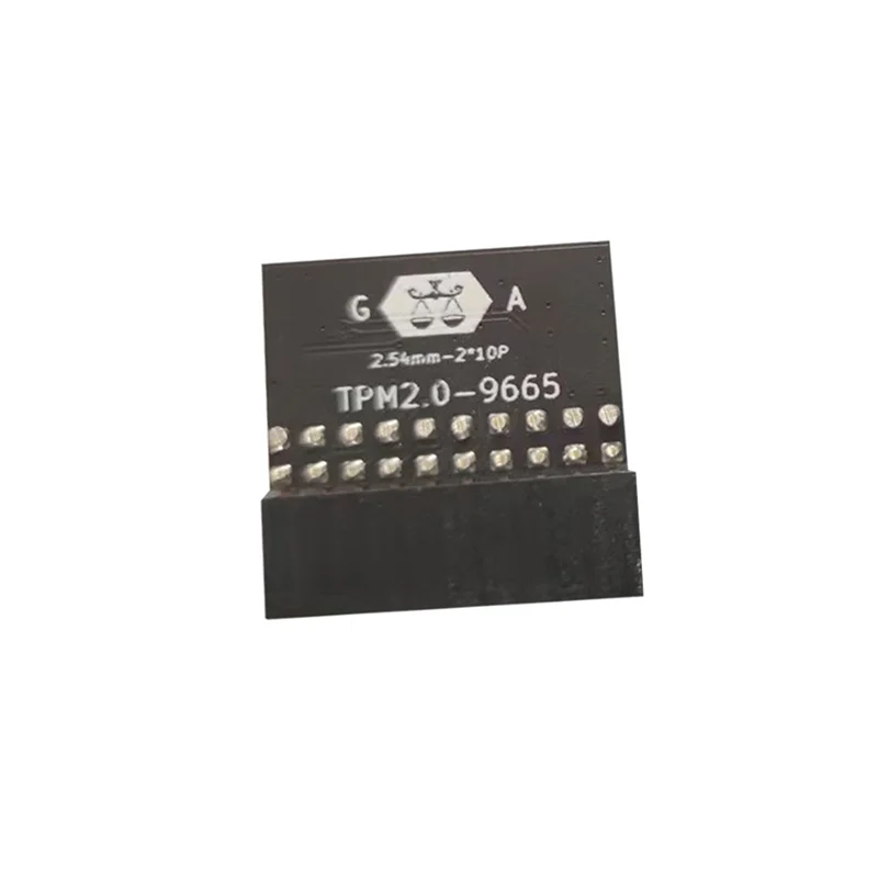 TPM 2.0 Encrypted Security Module 20 Pin Mainboard Card TPM2.0 Module For ASUS Gigabyte Motherboard-AAAE