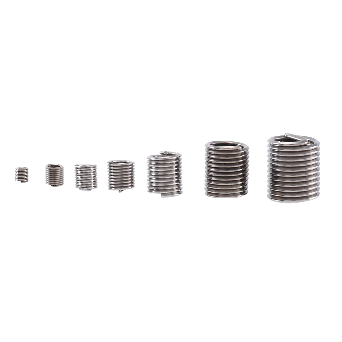 

2 Sets 200Pcs Thread Insert Wire Insert Kit M3-M6/M8 M10 M12 Stainless Steel 304 Screw Sleeve Thread Recovery