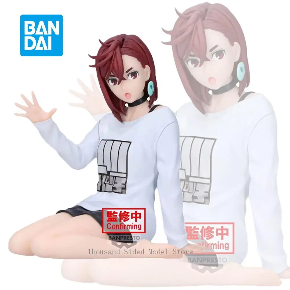 

Original Banpresto Relax Time Dan Da Dan Momo 10CM Genuine Anime Figure PVC Model Collectible Toys For Boys