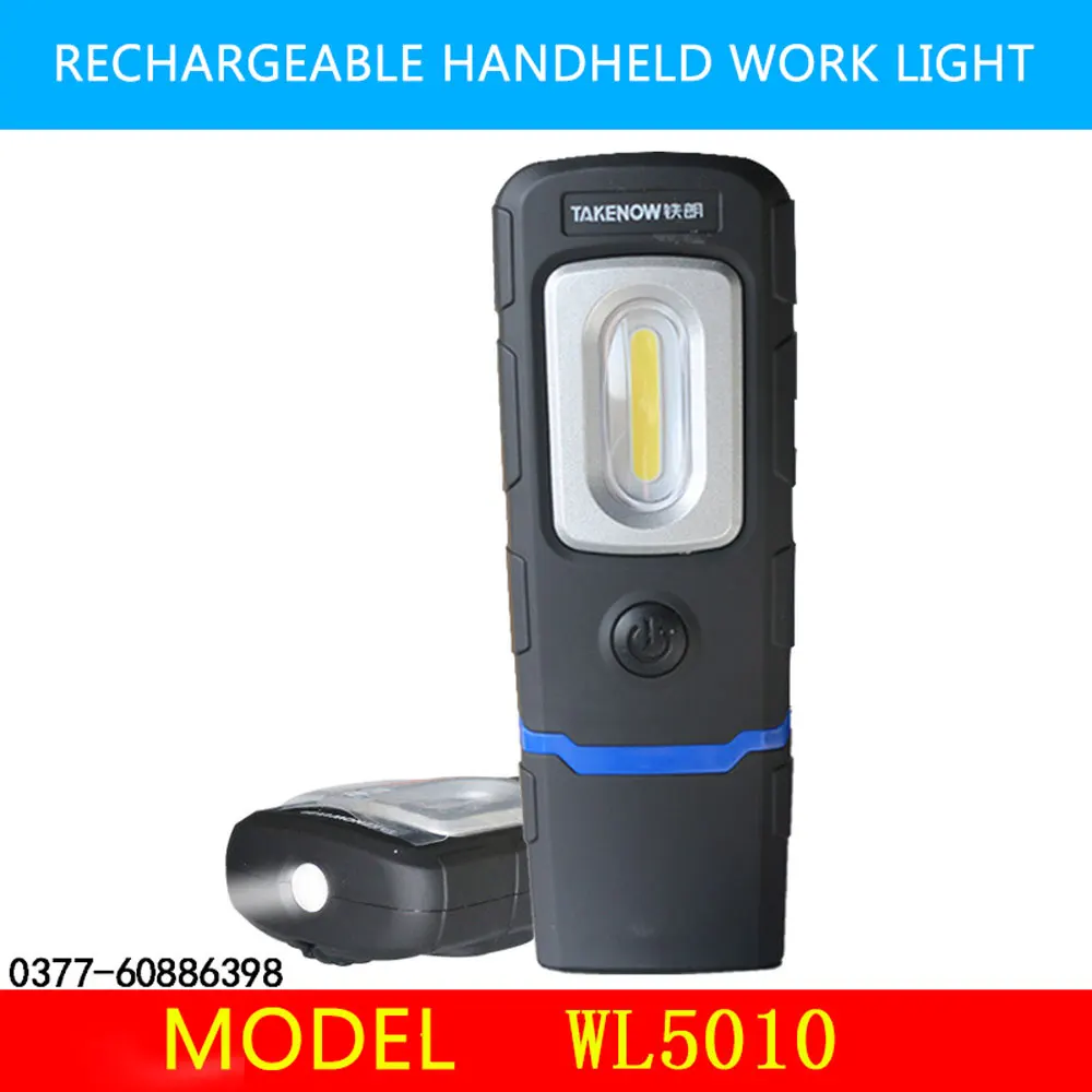 220V Handheld Auto Repair LED Lights Portable Auto Repair Work Lights Inspection Light Emergency Light With Magnets