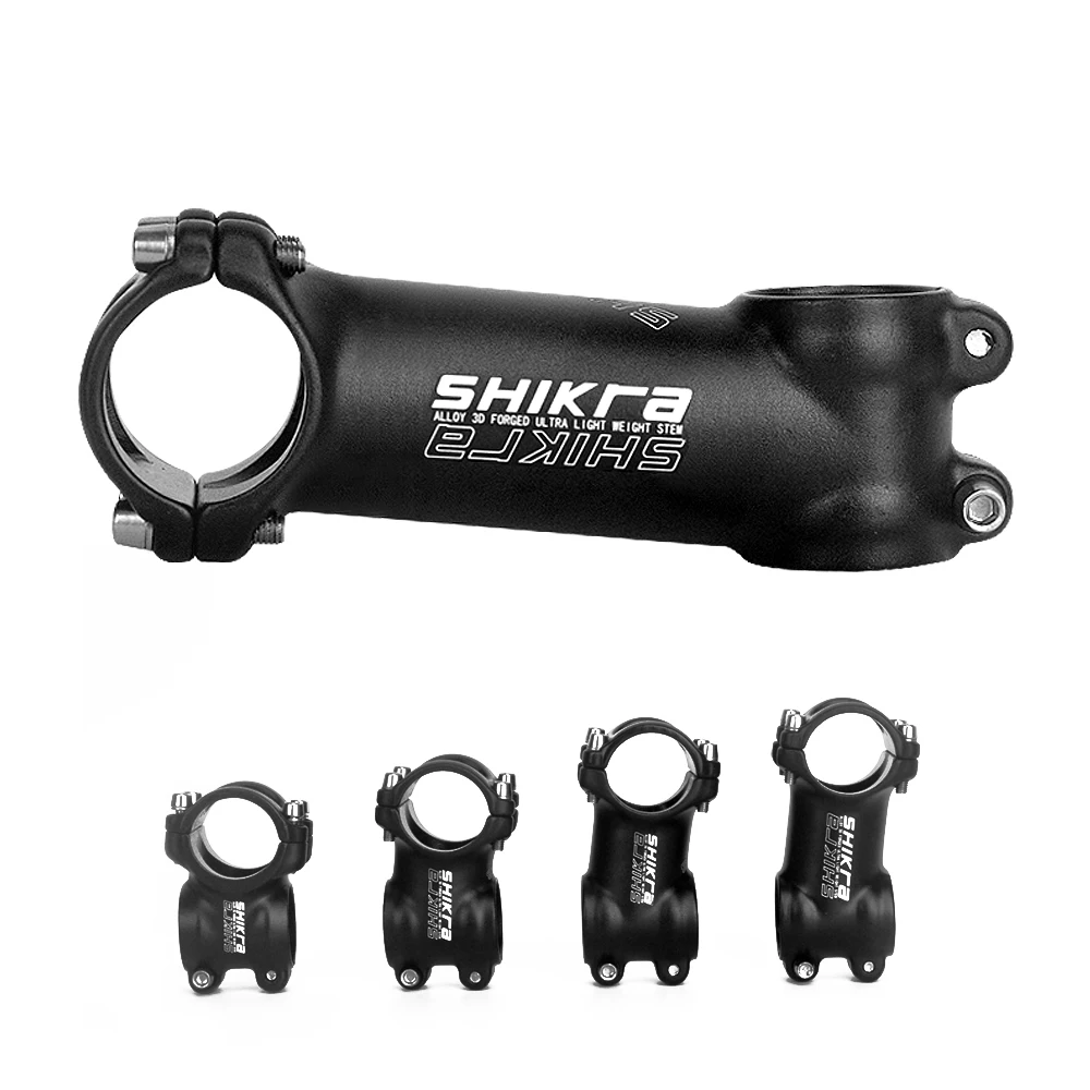 SHIKRA  Bicycle Accessories Bicycle Stem Mountain Road Bike Stem Ultralight Stem Handlebar Stem 7 Degree 35 45 55 60 70 80 90 mm