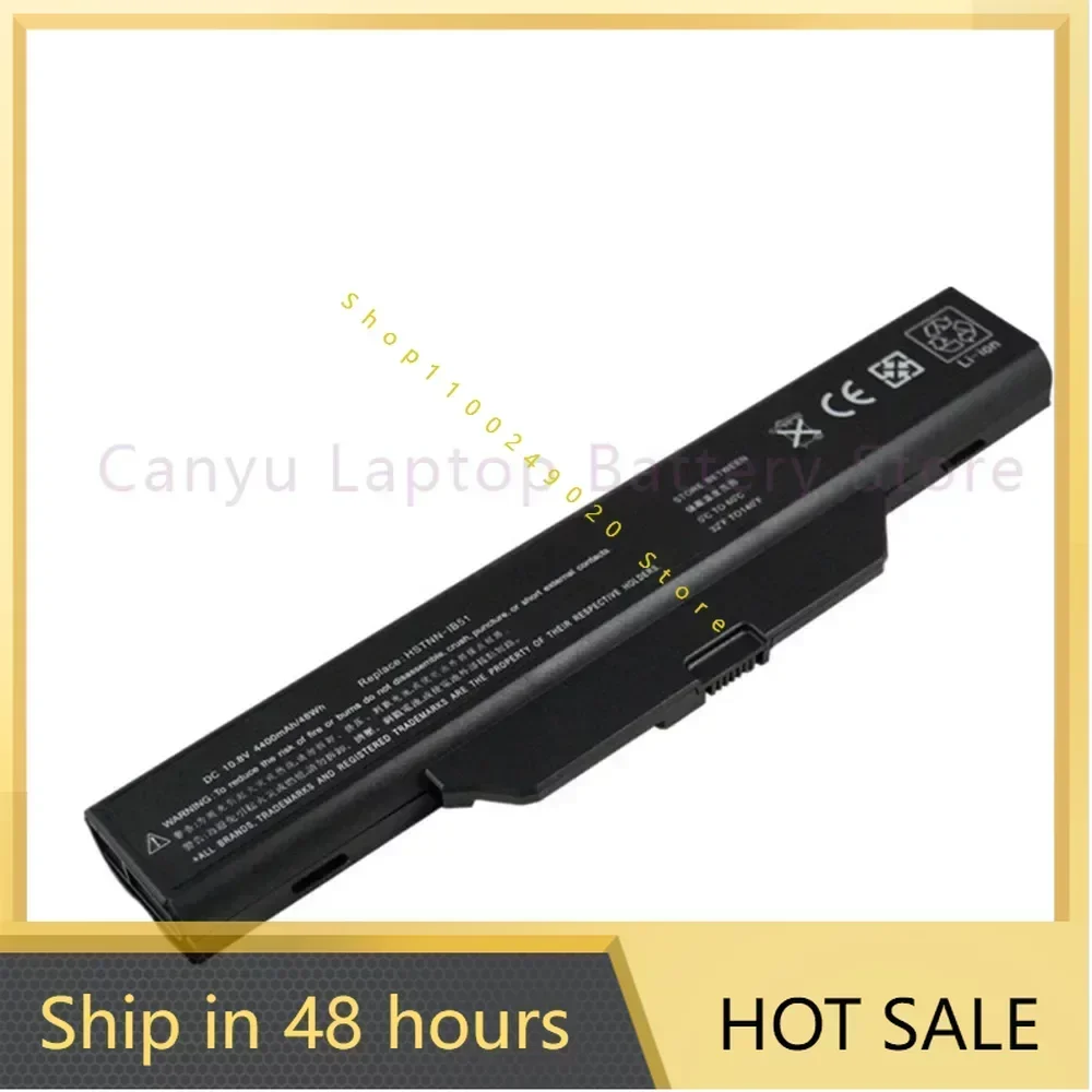 2024 New 6 Cells   FOR HP Compaq 6720s 6730S 6735S 6820S 6830S Series HSTNN-IB52 Laptop battery