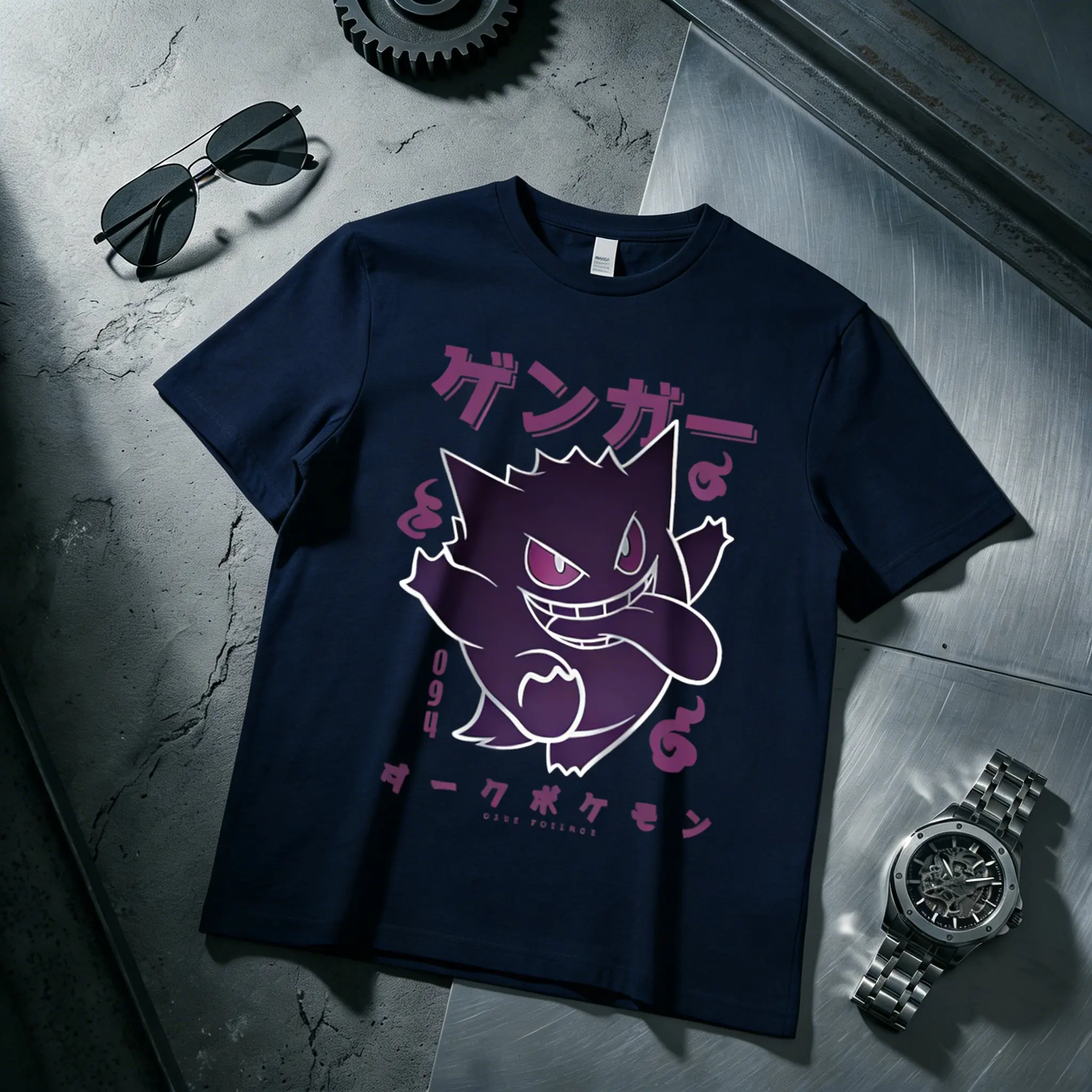 camiseta-oversized-pokemon-gengar-infantil-masculina-feminina-casual-manga-curta-top-roupa-pai-mae-filho-estilo-street-verao-2026-y2k