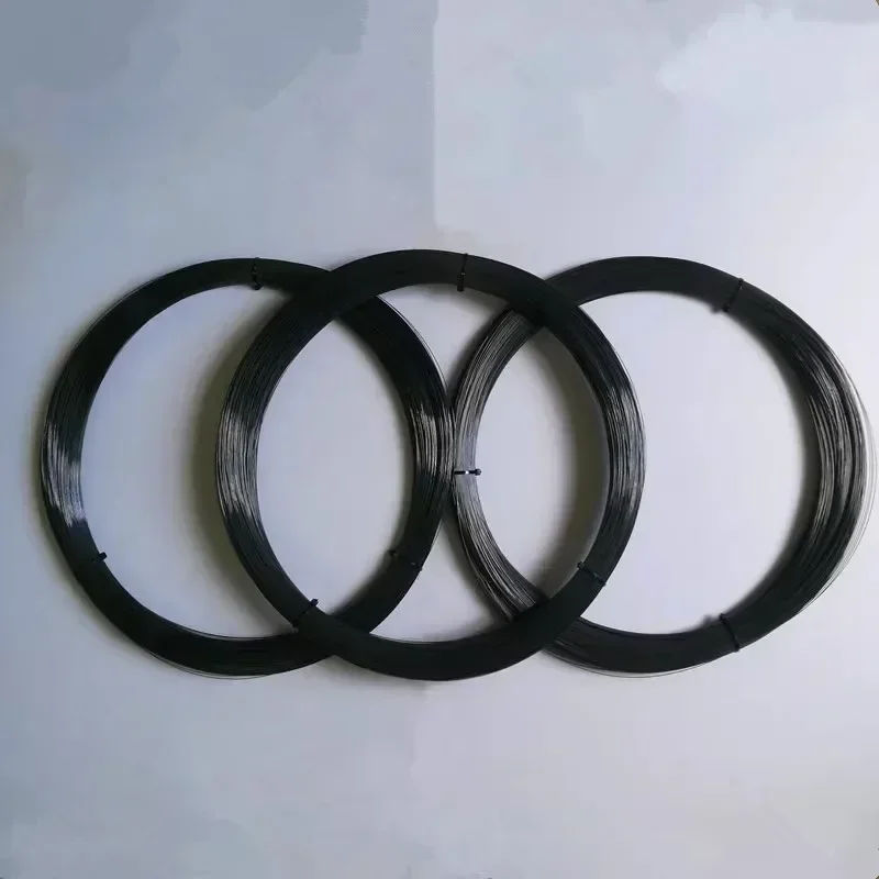 Nitinol Wire Super Flexible Nickel Titanium Shape Memory Alloys Elastic Good Heat and High Strength NiTi Smart Materials Black