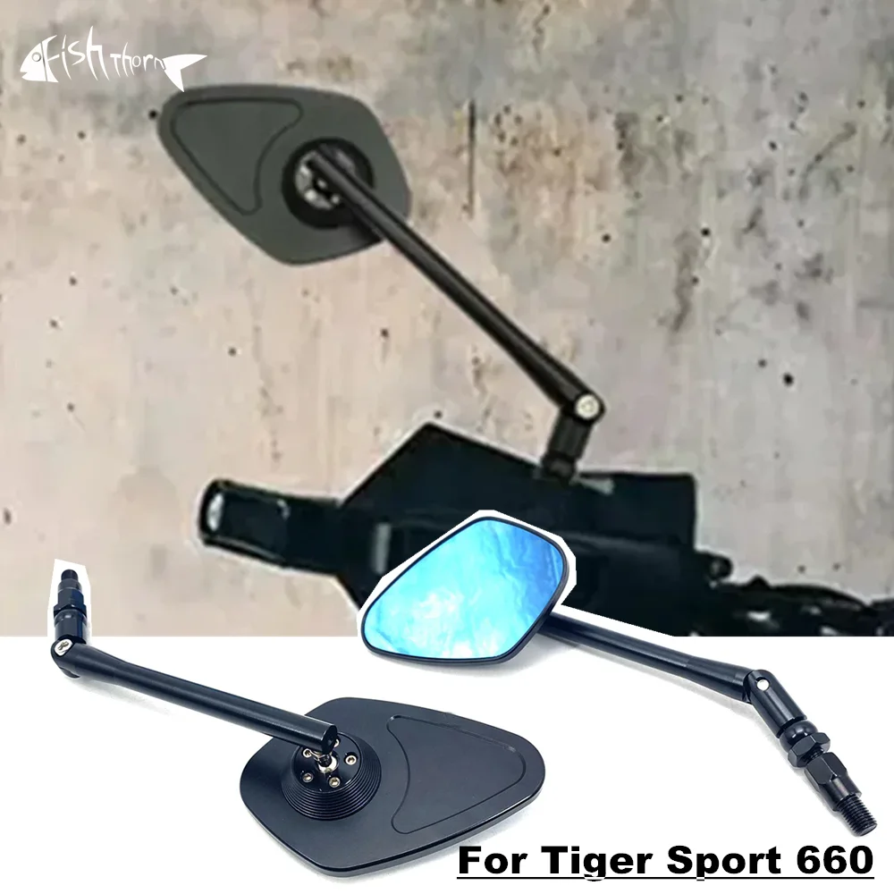 Motorcycle CNC Rear View Mirror Modified Rear View Mirror For Triumph Tiger Sport 660 2024 2025