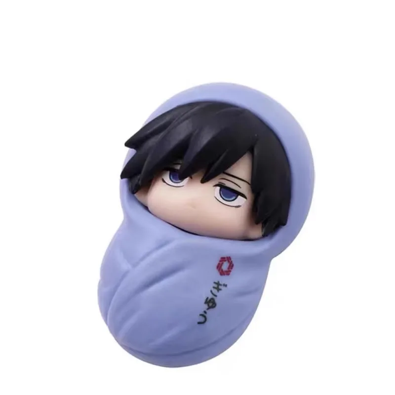 BANDAI Gashapon Demon Slayer Baby Swaddling Clothes Kamado Nezuko Agatsuma Zenitsu Collect Ornaments Kawaii Figure Model Toys