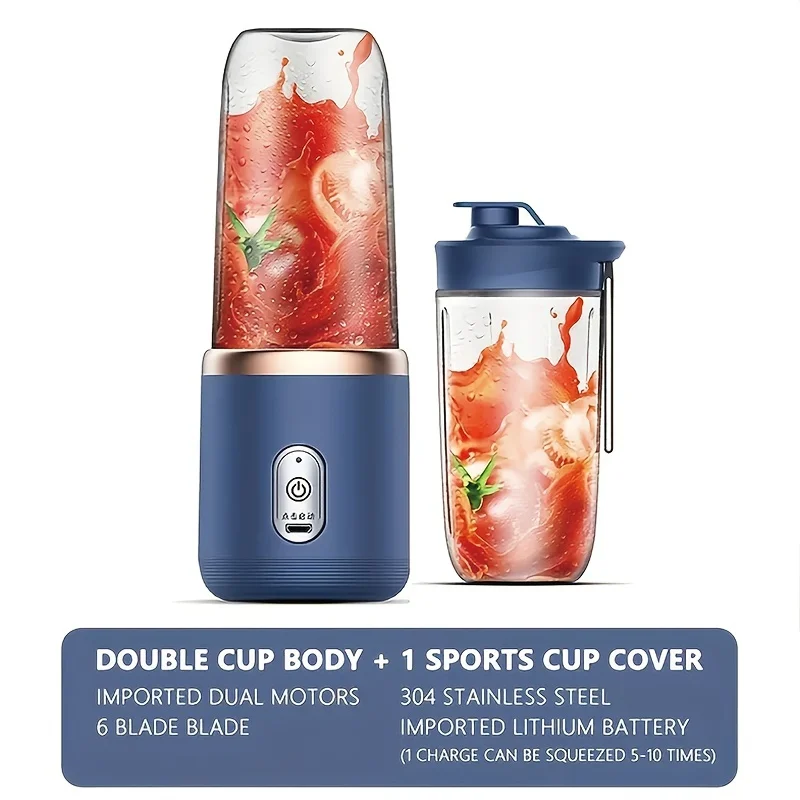 Портативная чашка для сока, ручная соковыжималка для молока, фруктов, апельсинов