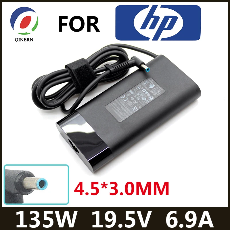 HP L15534-001 TPN-DA11 TPN-CA13 스펙터 노트북 충전기, 19.5V, 6.9A, 135W, 15x360, 오멘 15 17, 파빌리온 게이밍 17 전원 공급 장치