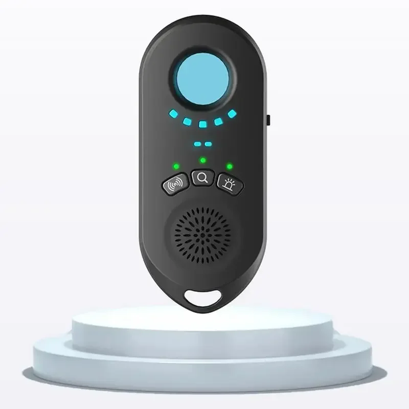 Portable Mini Camera Detector Anti-Candid Camera Detector Hotel Cam Finder With Alarm Anti-Candid Infrared Scanner Scanner