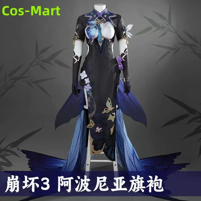 

Cos-Mart Game Honkai Impact 3 Aponia Cosplay Costume Elegant Nun Uniform Dress Activity Party Role Play Clothing XS-XXL
