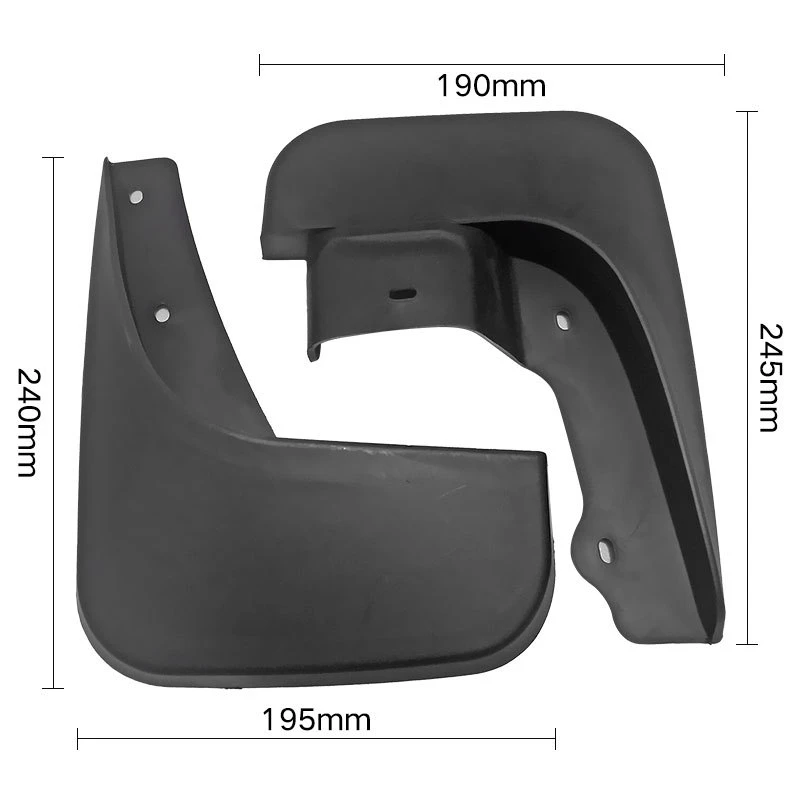 4pcs Front & Rear Fender For Jiminy Suzuki 2005-2018 Car Mud Flaps Splash Guard Mudguard Mudflaps Auto Accessories