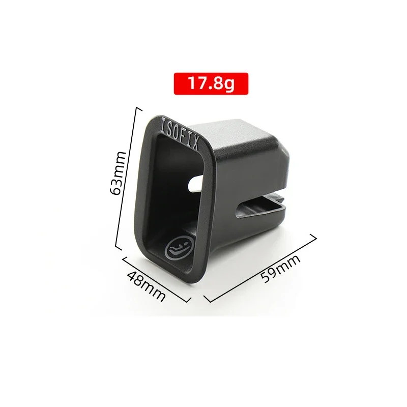 Premium Rear Child Seat Isofix Buckle Cover For Mercedes Benz Vito W447 V-Class W448 Safety Seat Trim 2016-2025 2