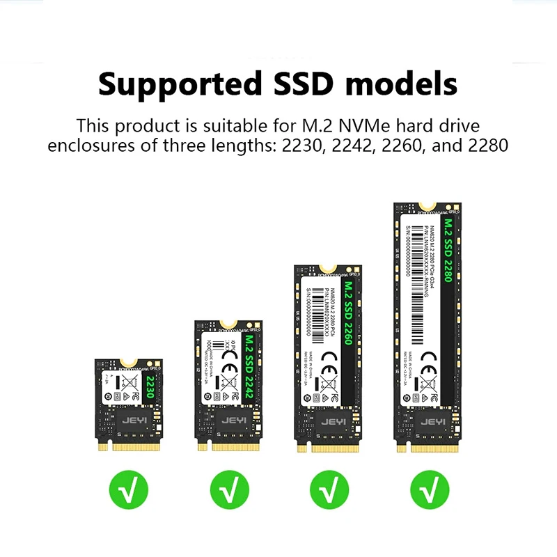 M18 M2 External Hard Drive Enclosure 5G/10GB Dual-Protocol NVME/SDD Type-C Solid-State Mobile Drive Case for USB-C Devices
