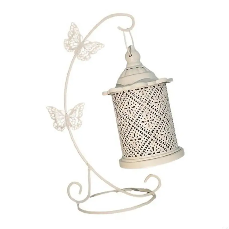 Romantics Hollows Carveds Metal Lanterns For Tabletop Fireplaces Mantels Y4QC
