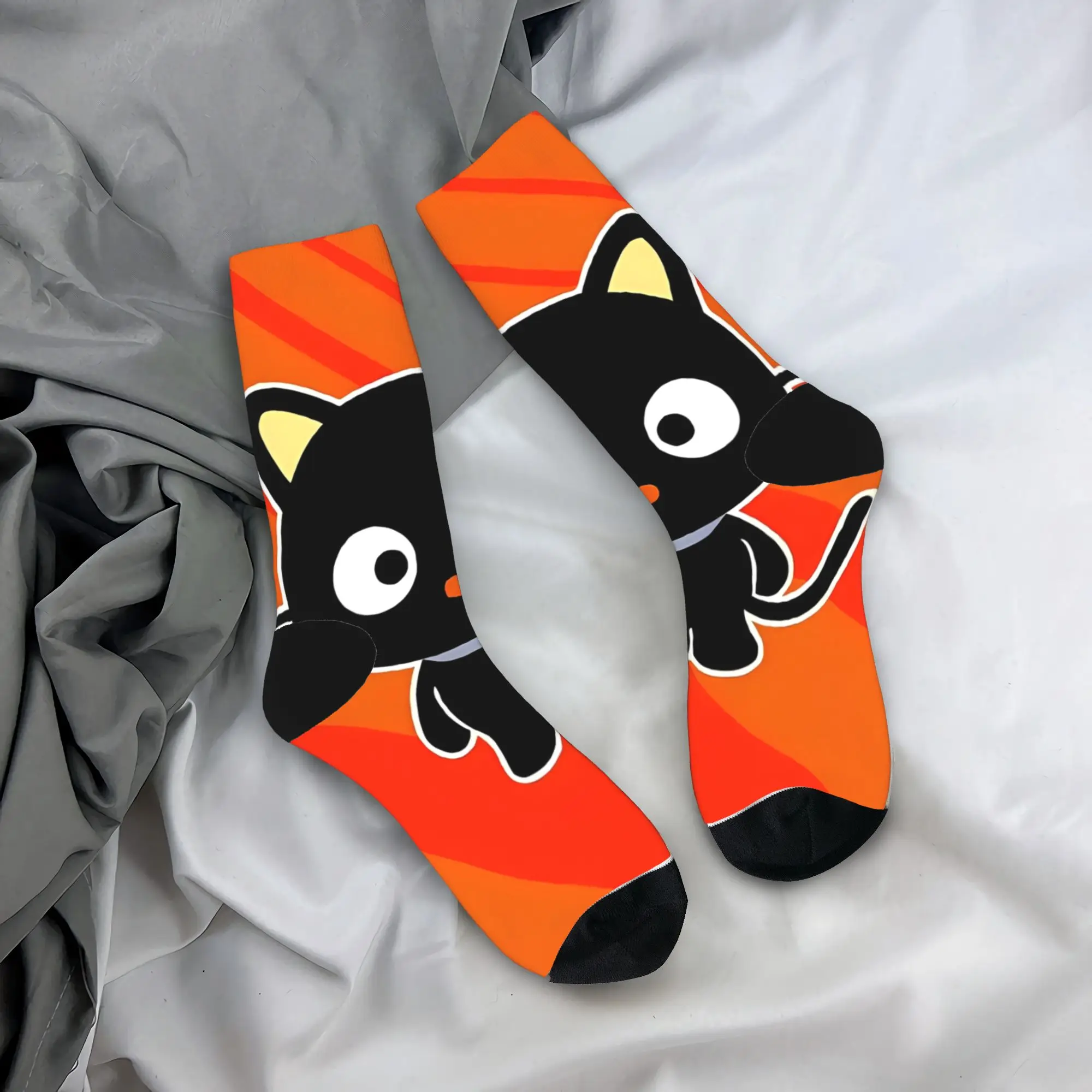 Chocochat Cartoon Calze Design Calzini casual Calzini antibatterici autunnali Calzini traspiranti per sport all'aria aperta da uomo