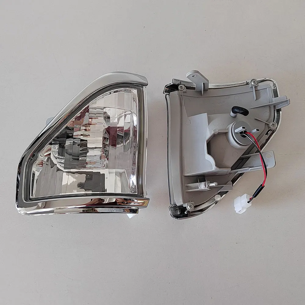 SET Car Front Corner Lamp Turn Signal For Toyota Land Cruiser Prado Fj70 Fj75 LC2 LJ78 LJ79 KZJ78 1990-1996 Corner Ligh Crystal view 2