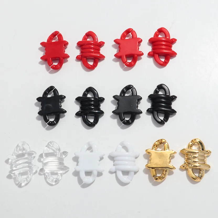 ブレスレット,ネックレス,ネックレスを作るためのアクリルチェーン,ジュエリーアクセサリー,10個