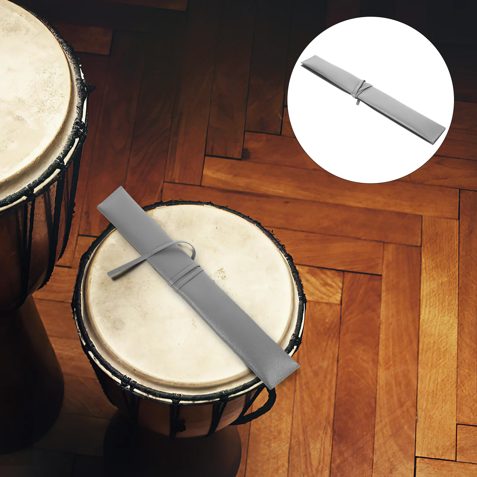 

Compact Drum Stick Bag Portable Pouch for Sticks Mallets Accessories Easy to Carry Lightweight Gift for Enthusiasts