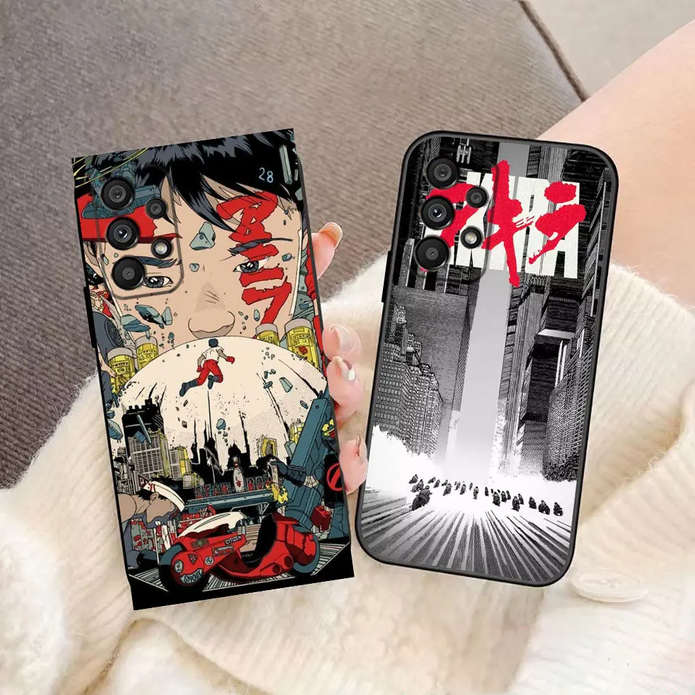 Anime A-AKIRA V-Voltron Phone Case For Samsung Galaxy A90 A80 A73 A71 A70 A53 A52 A51 A42 A33 A32 A22 A21S A14 A13 A12 Case Capa