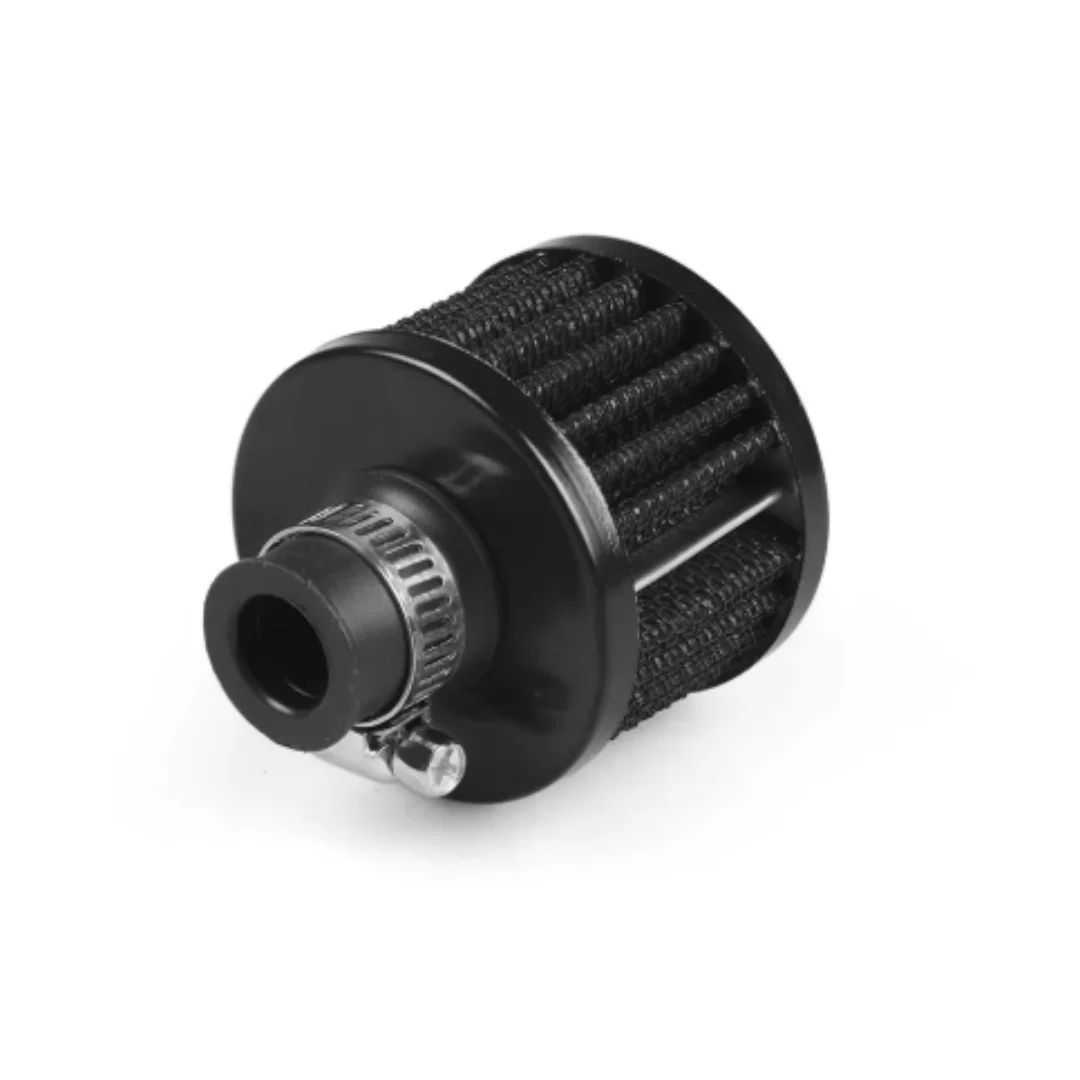 1pc 12mm Universal Interface Air Filter Motorcycle Cold Air Intake Breather Filter High Flow Crankcase Suitable for motorcycle A image 4