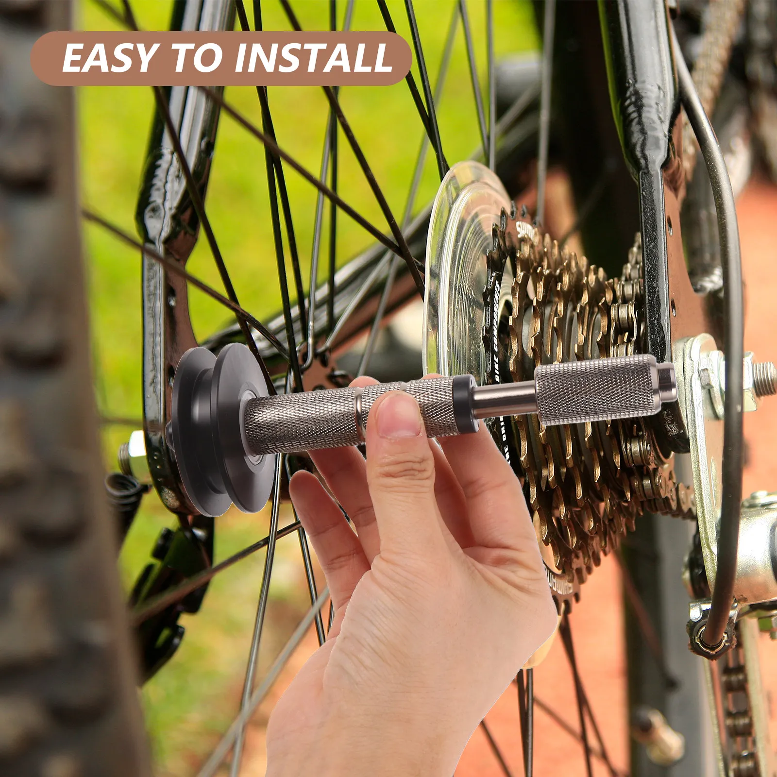 

Bicycle Chain Tensioner Adjustable Bike Chain Keeper for Efficient Gear Cleaning Cycling Repair Tools Bike Repair Tools