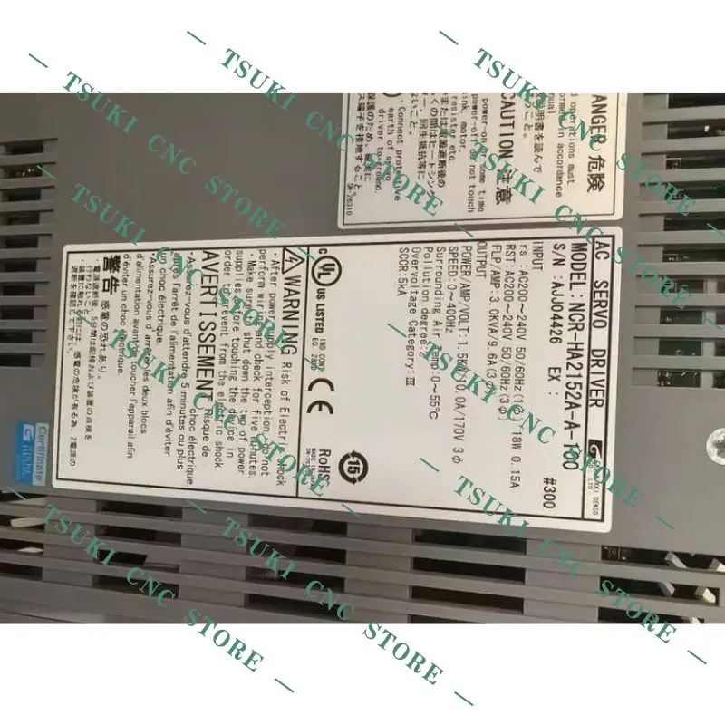 Second hand NCR-HA2152A-A-100 servo drive tested OK and shipped quickly