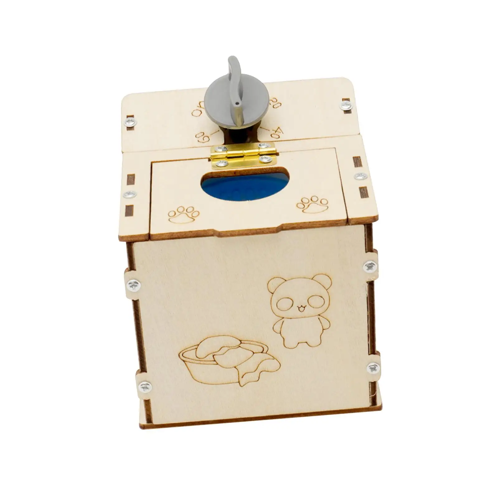 

Practical Wooden Science Experiment Set Stem Durable Learning Toy Puzzles Teach Aids for Kids