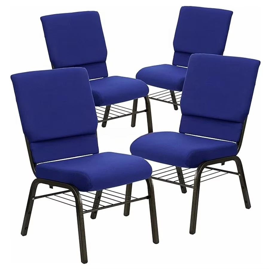 

Theater Auditorium Furniture Thickened Church Chairs Wholesale Stackable Padded Metal Church Chairs Row Chairs