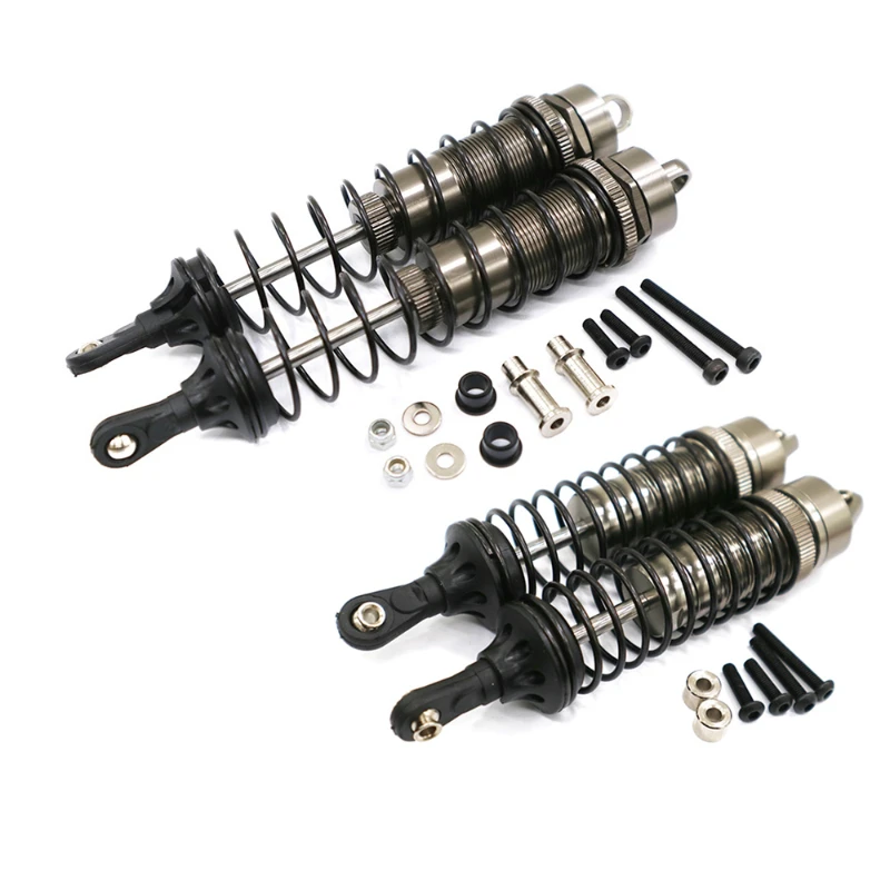 B-M 4Pcs Metal Shock Absorber 10001 10043 for VRX Racing RH1043 RH1045 RH1043SC RH1045SC 1/10 RC Car Upgrade Parts,1