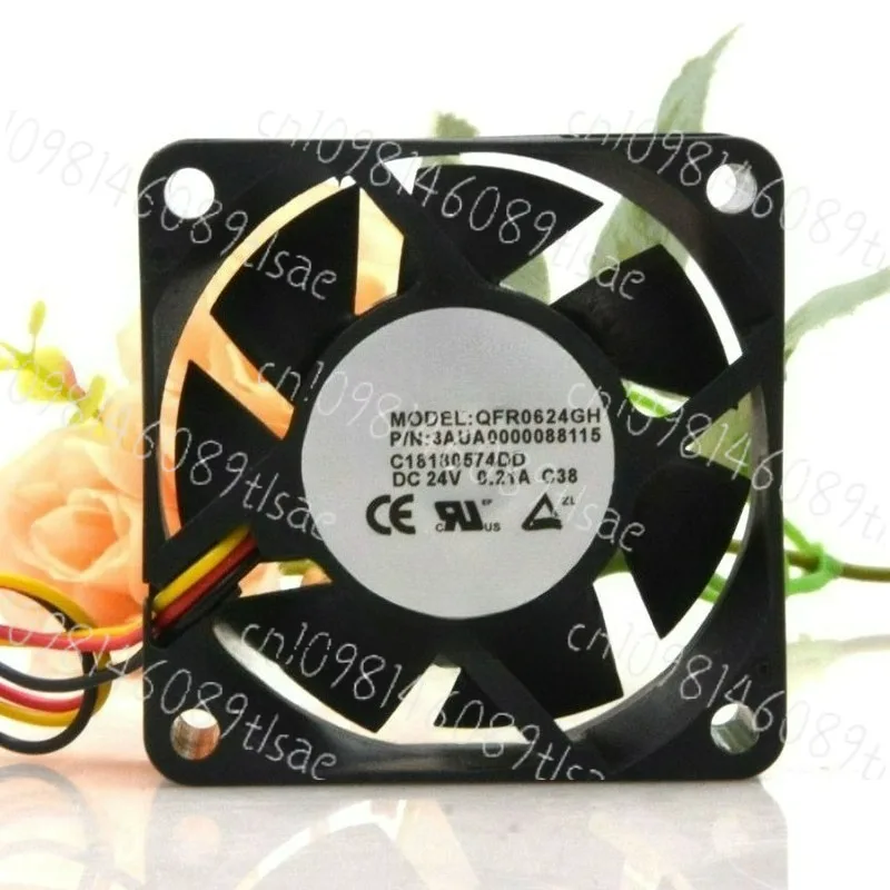 qfr0624gh-ventola-di-raffreddamento-dc-24v-021a-60mm-a-3-fili-per-server-cpu-e-computer