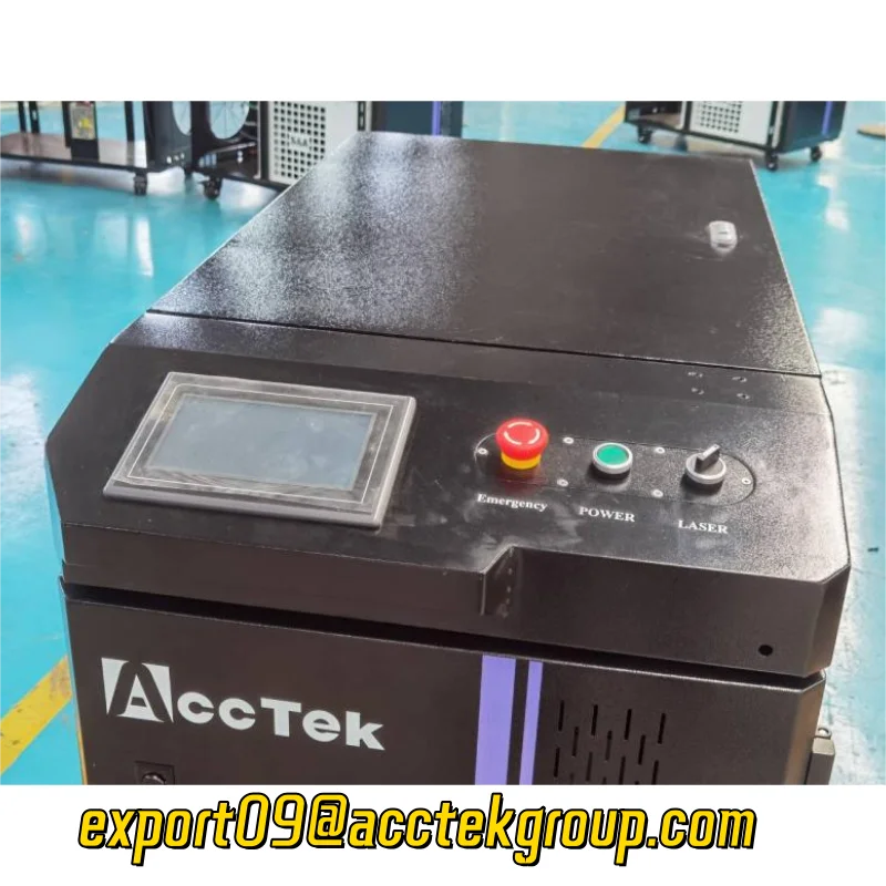 AccTek AKQ-300/500 ottica CNC 200w pulitore Laser pulsato macchina per la pulizia Laser portatile 300W muslimexmuslimah