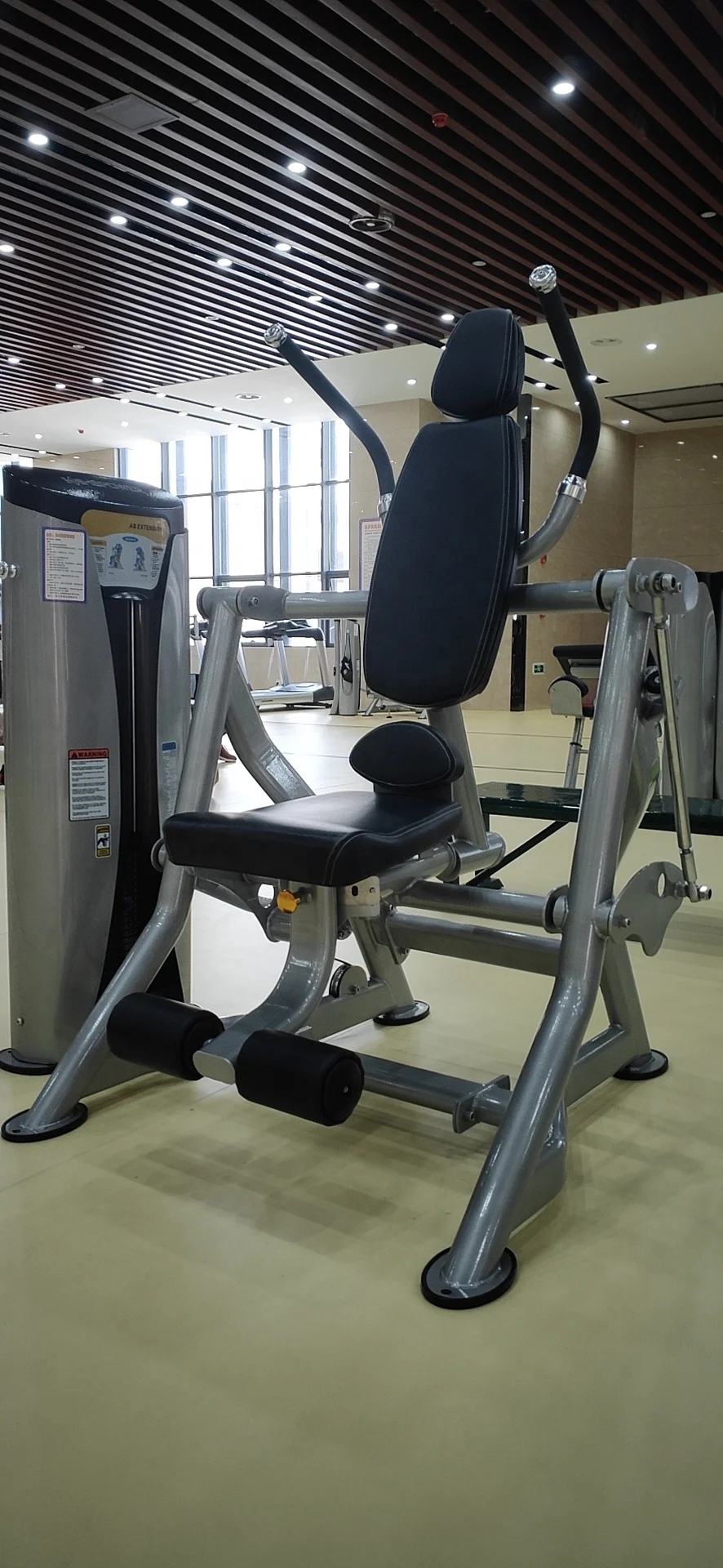 معدات اللياقة البدنية للصالة الرياضية للبطن من Hyper Slectorzied، آلة القوة المستخدمة تجاريًا لمبيعات المصنع المحملة بدبوس التمرين #4