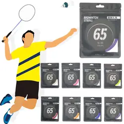 2PCS/Pack Multicolor Badminton Racket String Nylon Length 10M Racquet Stringing Sport Supplies Training Badminton Racquet Wire
