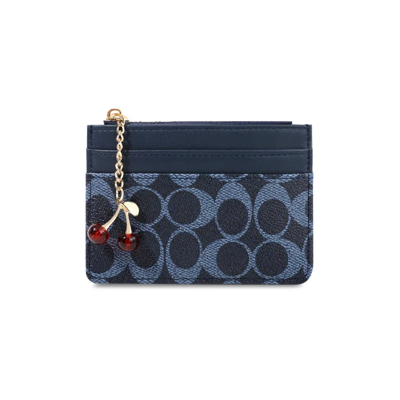 Luxe design portemonnees voor dames Multifunctionele kaarthouder PU-leer Kleine kaarttas voor dames Korte damesportemonnee