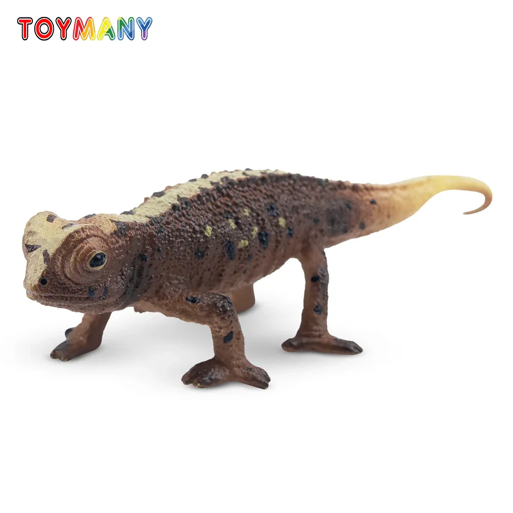 

Toymany Simulation Brookesia Micra Madagascar Animal Model Toy Mini Figures Dolls Action Figurines Toy Children Gife Cake Decora