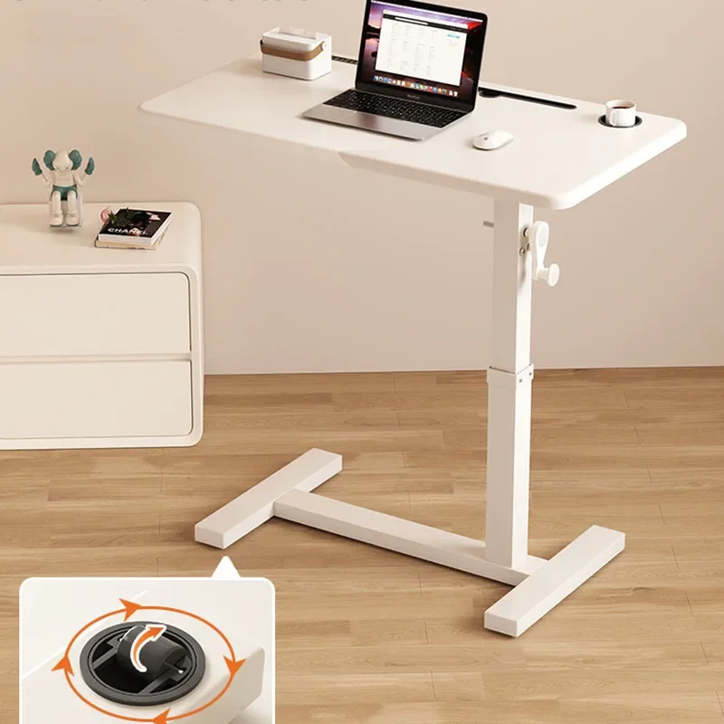 Folding Motion Gaming Computer Desk, Organizador, Escrita De Canto, Altura Ajustável, Mesa De Mesa De Escritório, Mobiliário De Estudo