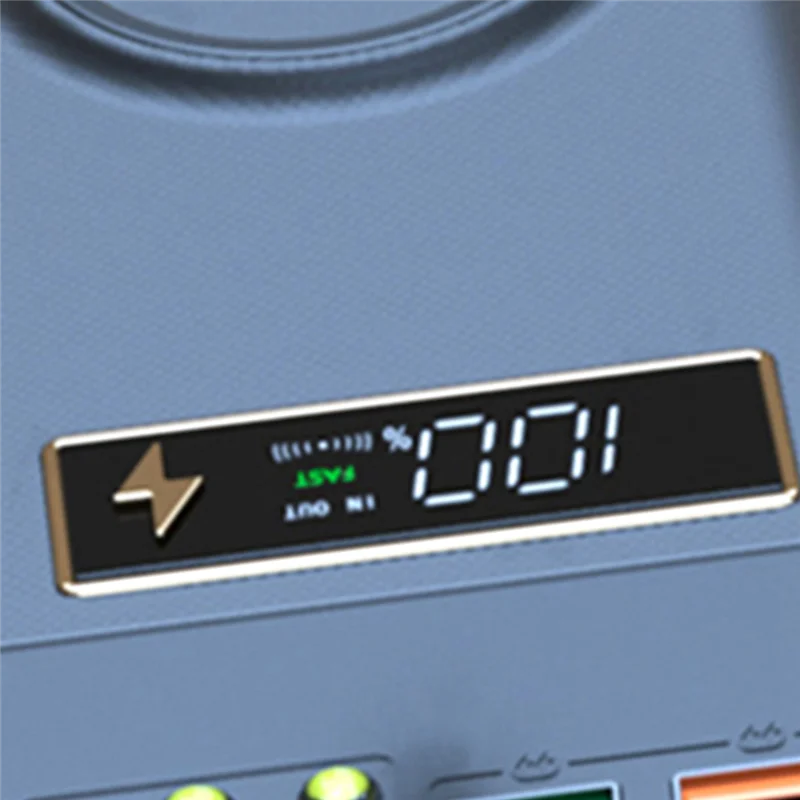 ワイヤレス充電ケース,バッテリーシェル,LEDライト,急速充電,15W,21x18650,15W