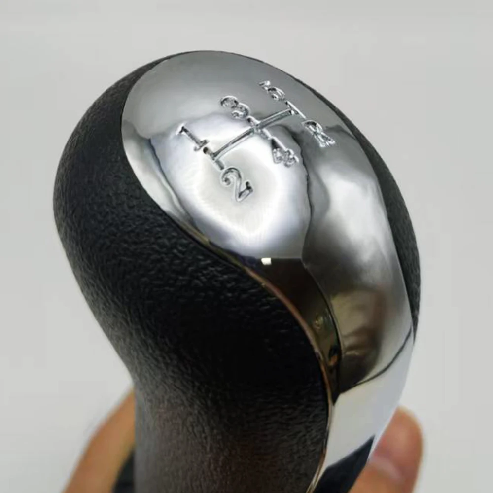 5Speed Manual Gear Shift Knob Shifter Lever Stick With Leather Boot Dust Cover For Chery Celer Bonus J2 Fulwin2 Auto Accessories view 5