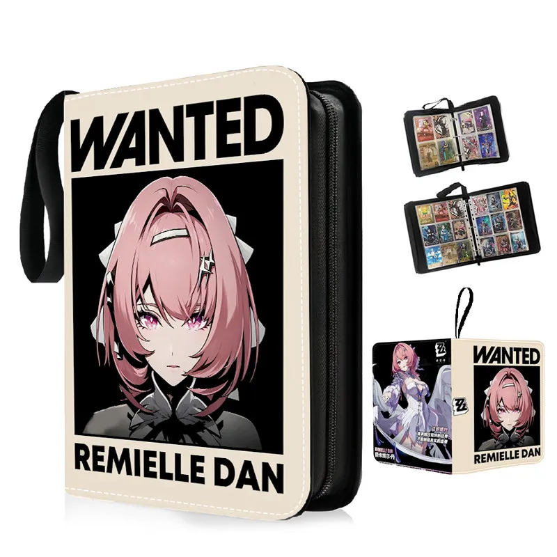 400pcs/900pcs Zenless Zone Zero Card Album Book Folder Anime Collections Zipper Cards Binder Holder Toy Gift