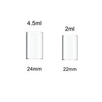 Replacement Ornament Glass For Digiflavor Siren 2 22mm-2ml / 24mm-4.5ml Version Universal Glass Ornament Accessories