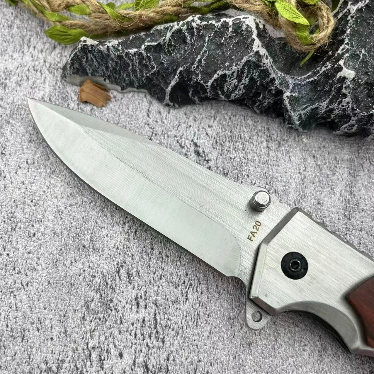 صلابة عالية في الهواء الطلق التخييم الصيد فائدة سكين للفرد البرية بقاء سكين صيد مغامرة الإنقاذ EDC أدوات القطع #3