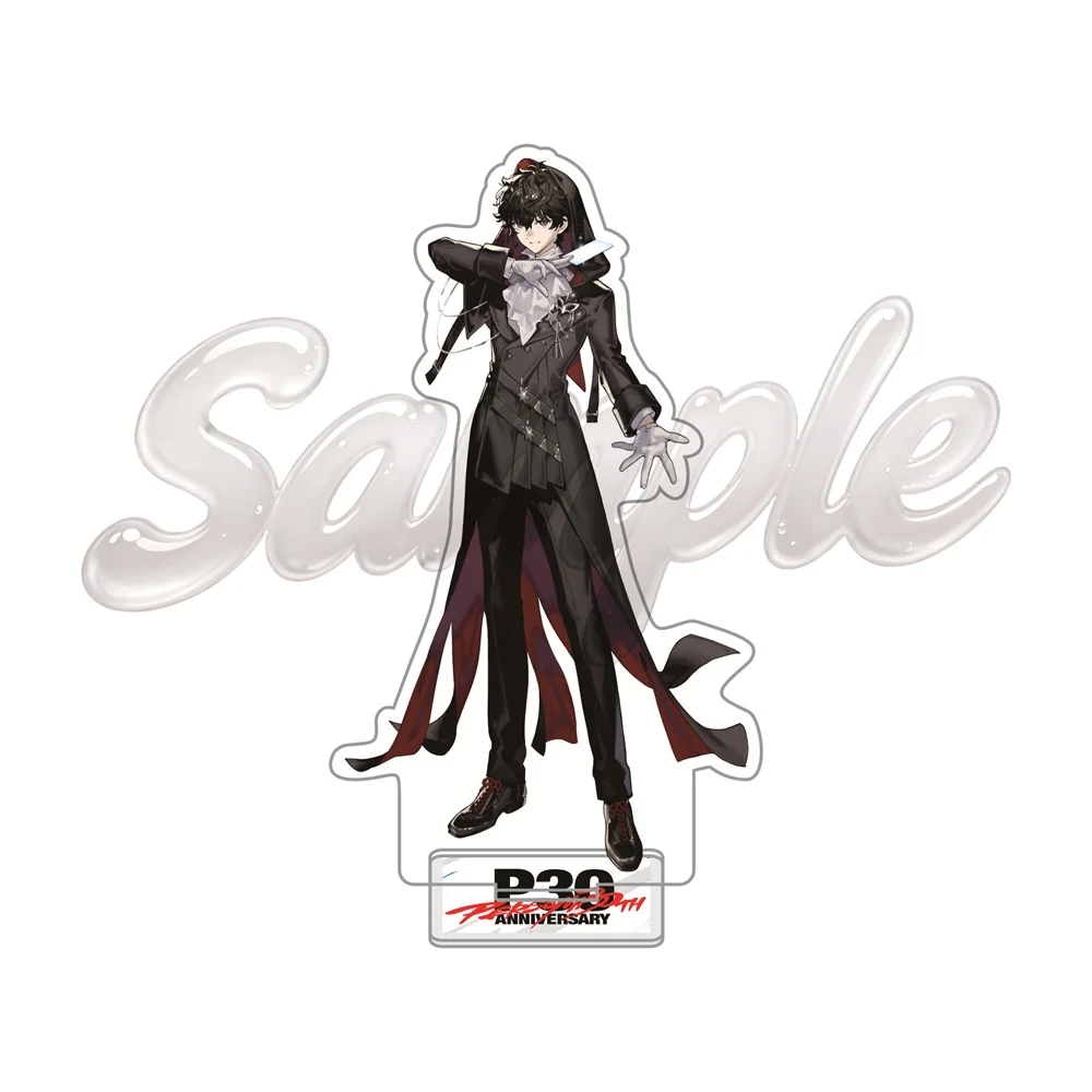 Anime Persona 10cm Acrylic Stand Double-sided Interlayer Clear HD Printed Tabletop Decorations Accessories Decor Gifts Keychain