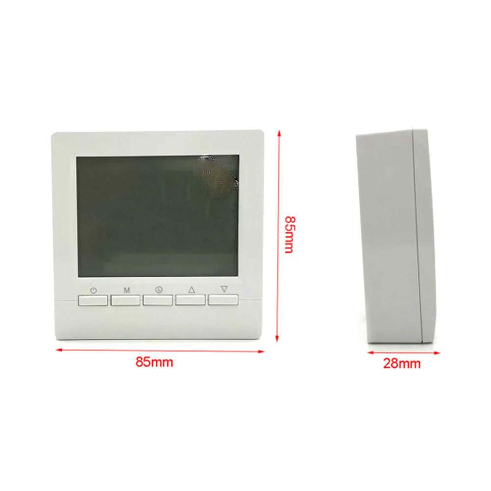 Imagem -04 - Termostato Digital para Caldeira a Gás Programável Semanalmente Controlador de Temperatura Ambiente Home Supply 3a