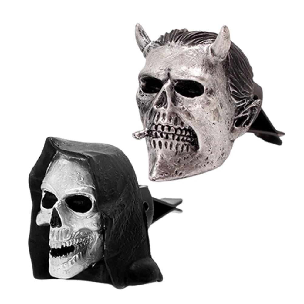 

2 pcs Car Aromatherapy Decorations Air Vent Clips Resin Freshener Halloween Ghost Car Air Freshener Vent Clip Diffuser
