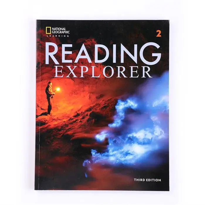 6Pcs/ Full Set ReadingExplorer Third Edition by NGL Reading Special Training Student's Learn Book Support Point-to-Point Reading